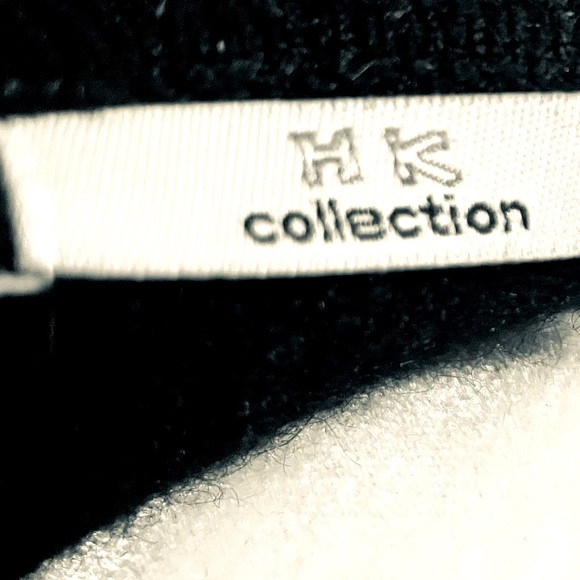 HK COLLECTION MINI KNITTED BLACK DRESS, Size S-M - Picture 5 of 8